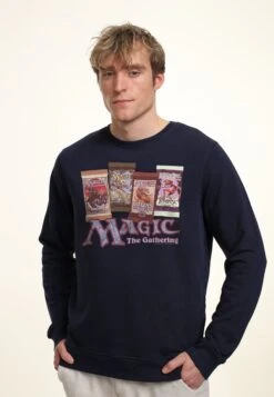Henry Tiger Magic The Gathering Card Packs - Sweater - Navy Blue -Henry Tiger 004339b8be334a609c3fea3542ca2341