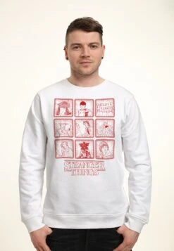 Henry Tiger Stranger Things Season One Line - Sweater - White