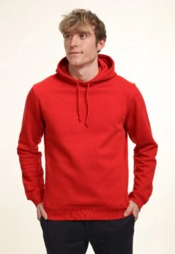 Henry Tiger Organic Regular Fit - Hoodie - Red