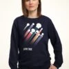 Henry Tiger Star Trek Ship Streaks - Sweater - Navy Blue