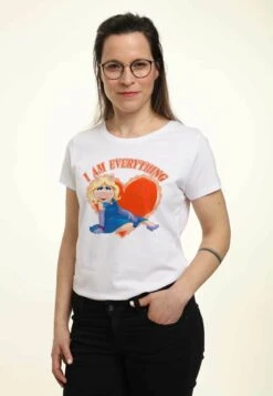 Henry Tiger Muppets I Am Everything - T-Shirt Print - White -Henry Tiger 03cec00943344af1810c5a962ef5e7bf