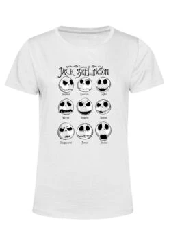 Henry Tiger Nightmare Before Christmas Jack Emotions - T-Shirt Print - White 9 Henry Tiger Nightmare Before Christmas Jack Emotions - T-Shirt Print - White -Henry Tiger 06205896cbd5449aa1ceb163da243f7c