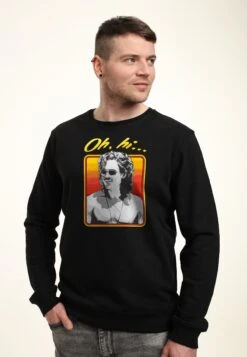 Henry Tiger Stranger Things Hot Guy - Sweater - Black -Henry Tiger 0756db2638e2449bbfc69482e33ba218