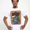 Henry Tiger Stranger Things Retro Mash Unisex - T-Shirt Print - White