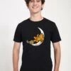 Henry Tiger Garfield A Candy Cat - T-Shirt Print - Black