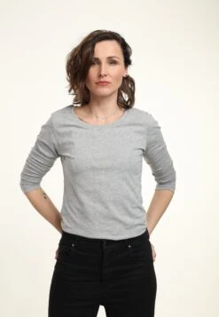 Henry Tiger Organic - Longsleeve - Heather Grey -Henry Tiger 0afc51d514ab450090760458a47e03d3