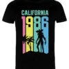 Henry Tiger Stranger Things Cali Demo - T-Shirt Print - Black