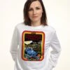 Henry Tiger Stranger Things Retro Mash - Sweater - White