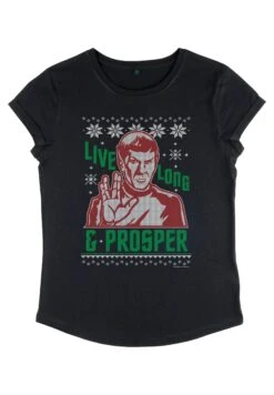 Henry Tiger Star Trek Prosper - T-Shirt Print - Black -Henry Tiger 0c9b5686a59d4eeb9fac110cf1fb4c2c
