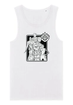 Henry Tiger Guardians Of The Galaxy Vol. 3 Galaxy TeamTank- Top - White -Henry Tiger 14db127865614378a1ef50a2283fab2b