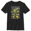 Henry Tiger Transformers Bee - T-Shirt Print - Black