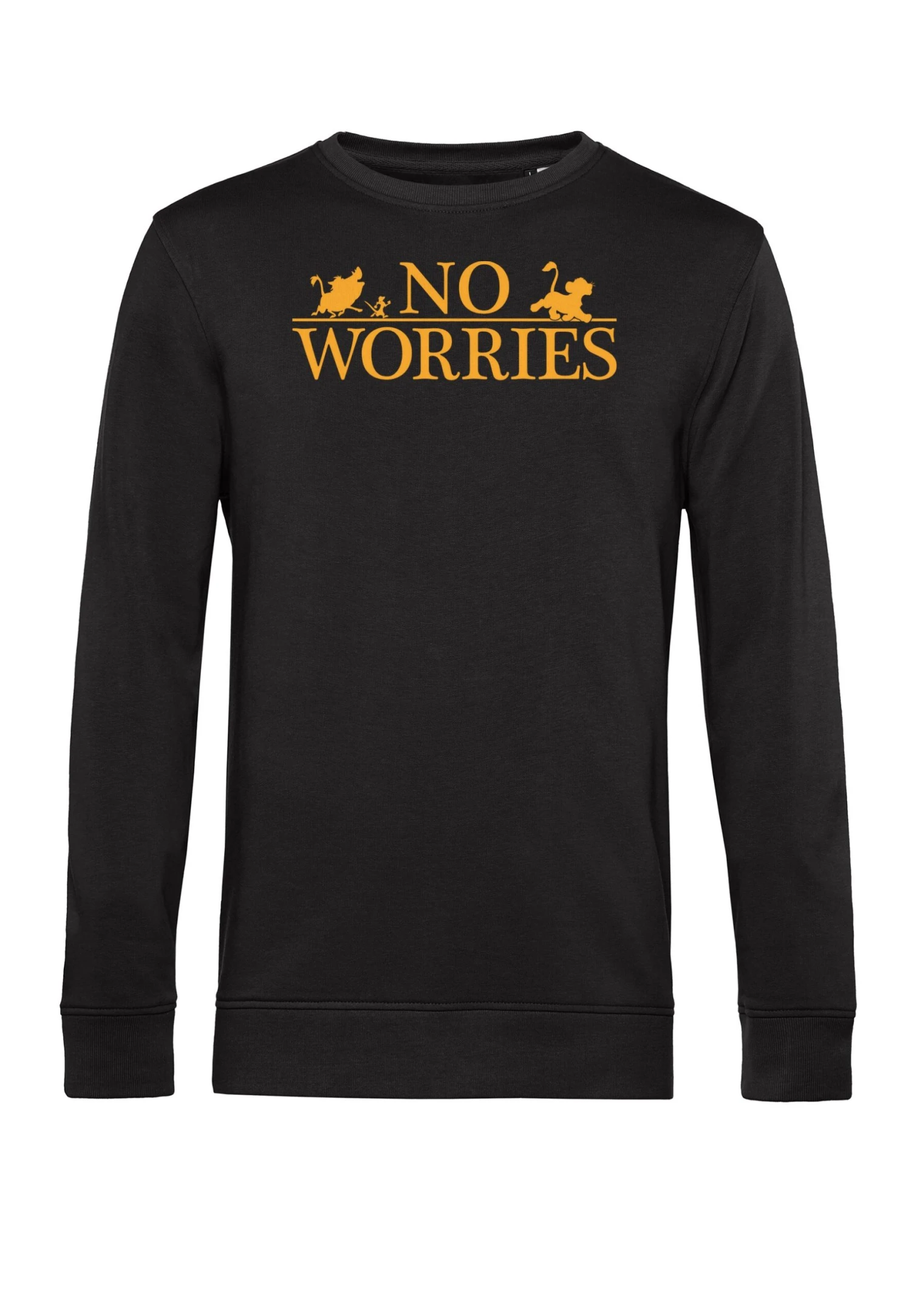 Henry Tiger The Lion King No Worries Logo - Sweater - Black 4 Henry Tiger The Lion King No Worries Logo - Sweater - Black - Image 4