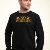 Henry Tiger The Lion King No Worries Logo - Sweater - Black