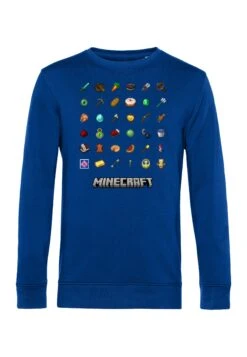 Henry Tiger Minecraft Items Textbook - Sweater - Royal Blue -Henry Tiger 1d0b7378677c4cbd8a5ba0b78a4d4214