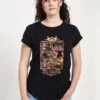 Henry Tiger Magic The Gathering Newcapenna Collage - T-Shirt Print - Black