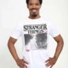Henry Tiger Stranger Things Upside Photo Unisex - T-Shirt Print - White