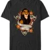 Henry Tiger Lion King Surrounded - T-Shirt Print - Black