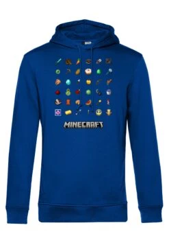 Henry Tiger Minecraft Items Textbook - Hoodie - Royal Blue -Henry Tiger 205e2c4a67d14f78865e660f75d3f8cc