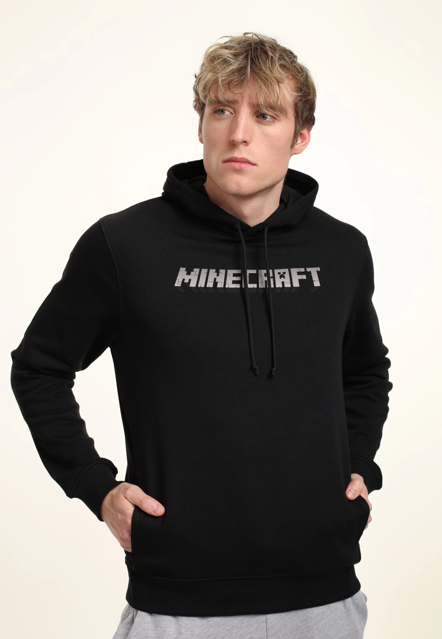 Henry Tiger Minecraft Logo - Hoodie - Black 3 Henry Tiger Minecraft Logo - Hoodie - Black - Image 3