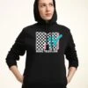 Henry Tiger Mtv Checkered Mtv Inverse - Hoodie - Black