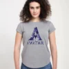 Henry Tiger Avatar 1 Avatar A Logo - T-Shirt Print - Melange Grey