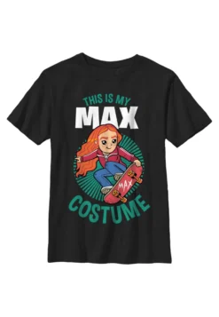 Henry Tiger Stranger Things Max Costume - T-Shirt Print - Black