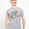 Henry Tiger My Little Pony Rainbow - T-Shirt Print - Melange Grey