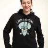 Henry Tiger Spongebob Squarepants Hate Everyone - Hoodie - Black