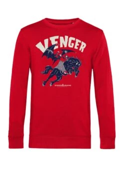 Henry Tiger Dungeons & Dragons Venger Rides - Sweater - Red -Henry Tiger 22888ec2ff5d4639a294744076511426