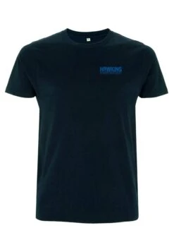 Henry Tiger Stranger Things Hawkins Power And Light Unisex - T-Shirt Print - Navy Blue -Henry Tiger 23df32d10c174fb09117294be7926300