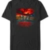 Henry Tiger Stranger Things Where It Began - T-Shirt Print - Black