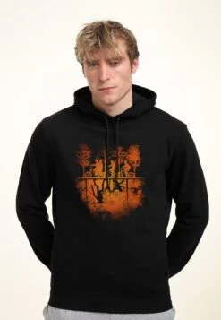 Henry Tiger Stranger Things Upside Down Pumpkin - Hoodie - Black -Henry Tiger 265c8aadd23c4afab53338d5323c9a3e