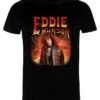 Henry Tiger Stranger Things Metal Eddie Tee - T-Shirt Print - Black
