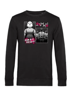 Henry Tiger Squid Game Doll Manga - Sweater - Black 7 Henry Tiger Squid Game Doll Manga - Sweater - Black -Henry Tiger 2fbdc822e4d5425a879c456cbb745f8f