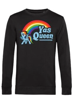 Henry Tiger My Little Pony Dash Yas Queen - Sweater - Black -Henry Tiger 319992e4786f47ee80ab12e2247be92b