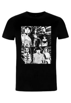 Henry Tiger Stranger Things Strange Stares Unisex - T-Shirt Print - Black -Henry Tiger 333e9ad25e88475c8fbe593b3348877b