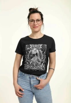 Henry Tiger Nightmare Before Christmas Salley Neauvou - T-Shirt Print - Black -Henry Tiger 3618d43db86745e5a5e2efd4a1bd4e50