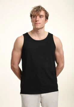 Henry Tiger Organic Tank- Top - Black -Henry Tiger 37bf6f0de2994c498ab66951810d965e