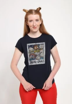 Henry Tiger Rugrats Squad Photo - T-Shirt Print - Navy Blue -Henry Tiger 37f8a66c1e674492af8877490a4eb051