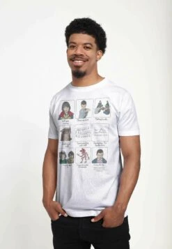 Henry Tiger Stranger Things Stranger Things Story Unisex - T-Shirt Print - White -Henry Tiger 37f8e7021d984ce6976d7d1419f585d0