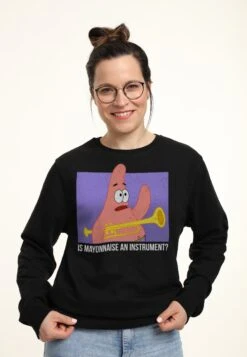 Henry Tiger Spongebob Squarepants Mayonnaise - Sweater - Black