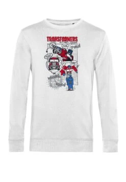Henry Tiger Transformers Prime Comic - Sweater - White -Henry Tiger 3a9f6f658e774466b55c680058a3b140