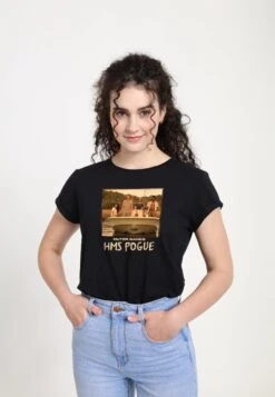 Henry Tiger Outer Banks Pogue Square - T-Shirt Print - Black -Henry Tiger 3bae30afd8b44cf890439cbd620ac855