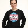 Henry Tiger Dungeons & Dragons Trans Ampersand - Sweater - Black