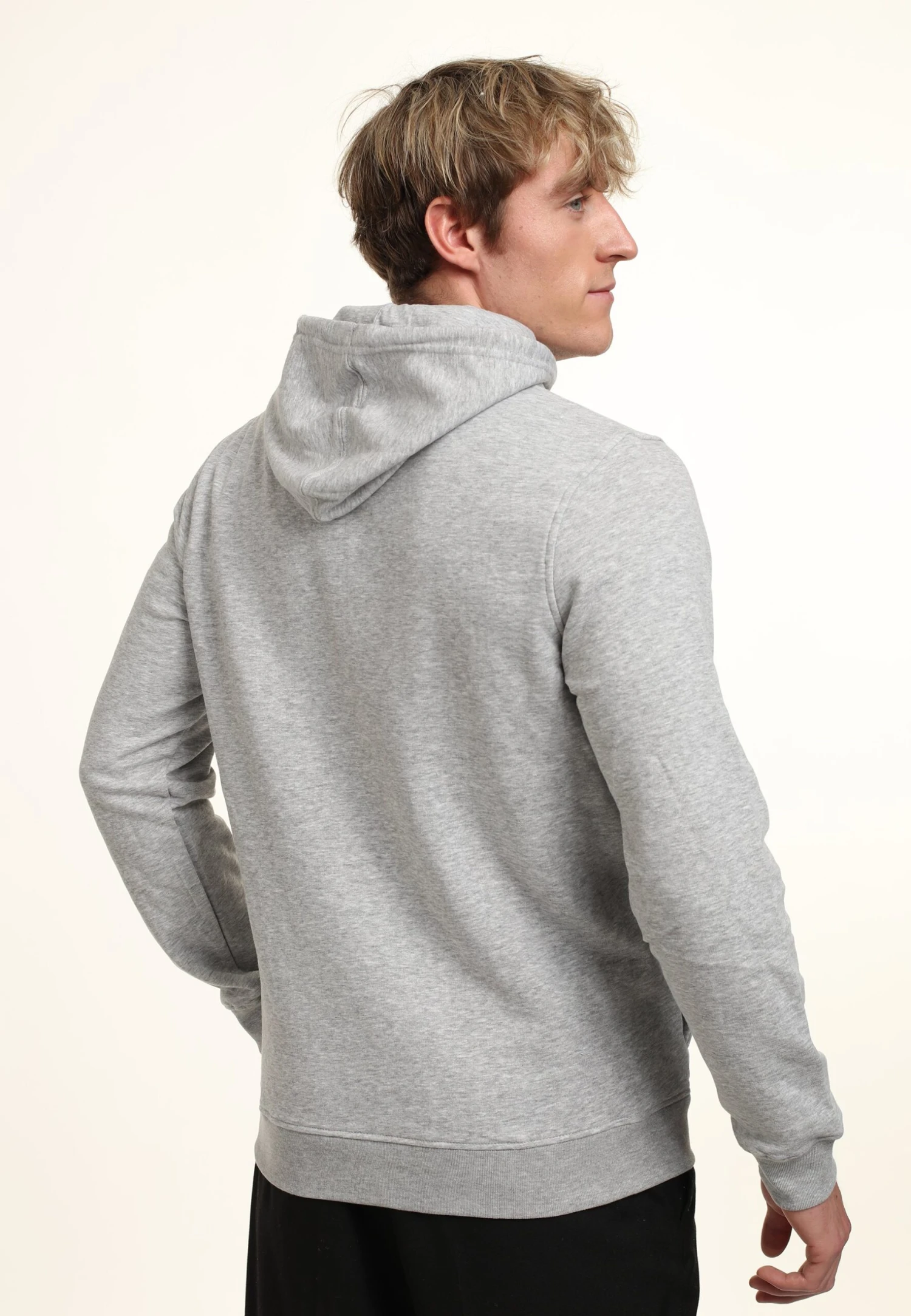 Henry Tiger Organic Regular Fit - Hoodie - Heather Grey 2 Henry Tiger Organic Regular Fit - Hoodie - Heather Grey - Image 2