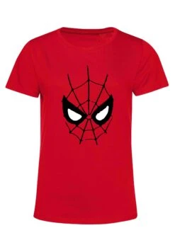 Henry Tiger Spider Man Classic Spidey Mask - T-Shirt Print - Red -Henry Tiger 3edccfeb1fce4b93ac7cc6c8e3912b77