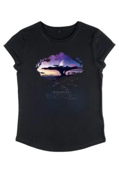 Henry Tiger Avatar 1 Home Tree - T-Shirt Print - Black -Henry Tiger 40c9d7896d2e4f6d8906b045e96e32b3