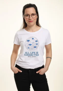Henry Tiger Avatar Connected Life - T-Shirt Print - White