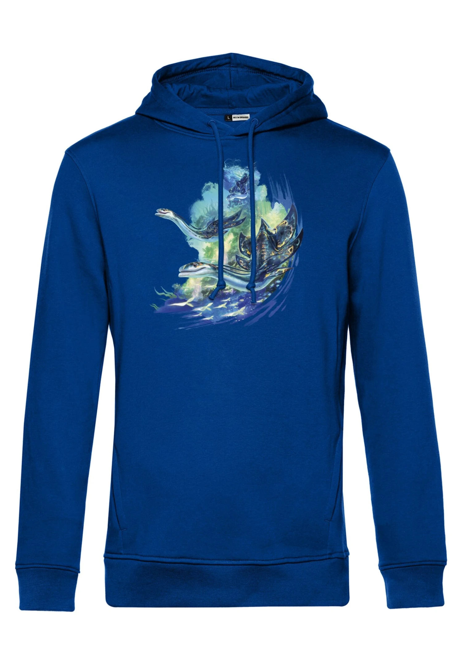 Henry Tiger Avatar 2 Water Animals - Hoodie - Royal Blue 4 Henry Tiger Avatar 2 Water Animals - Hoodie - Royal Blue - Image 4