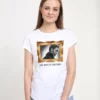 Henry Tiger Bridgerton The Duke - T-Shirt Print - White